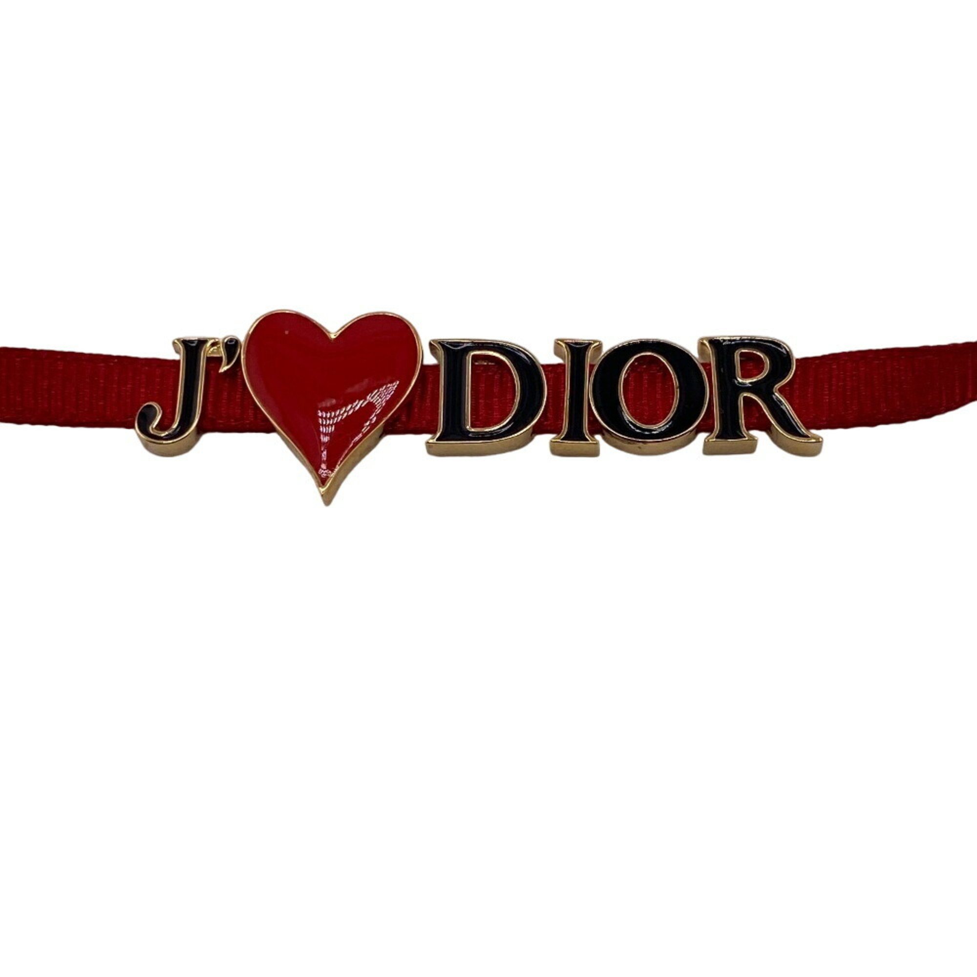 Christian Dior J'adior Choker Red Women's