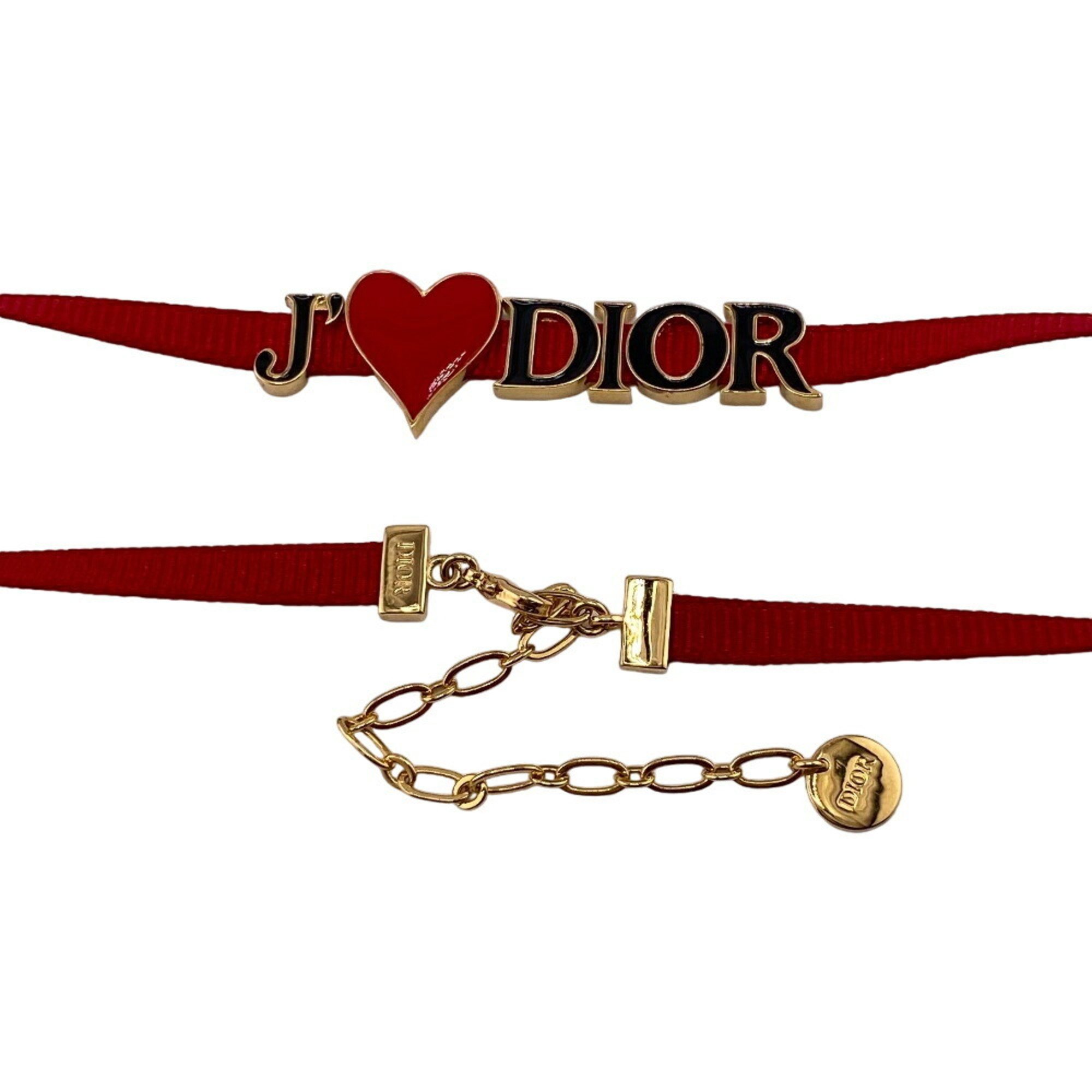 Christian Dior J'adior Choker Red Women's