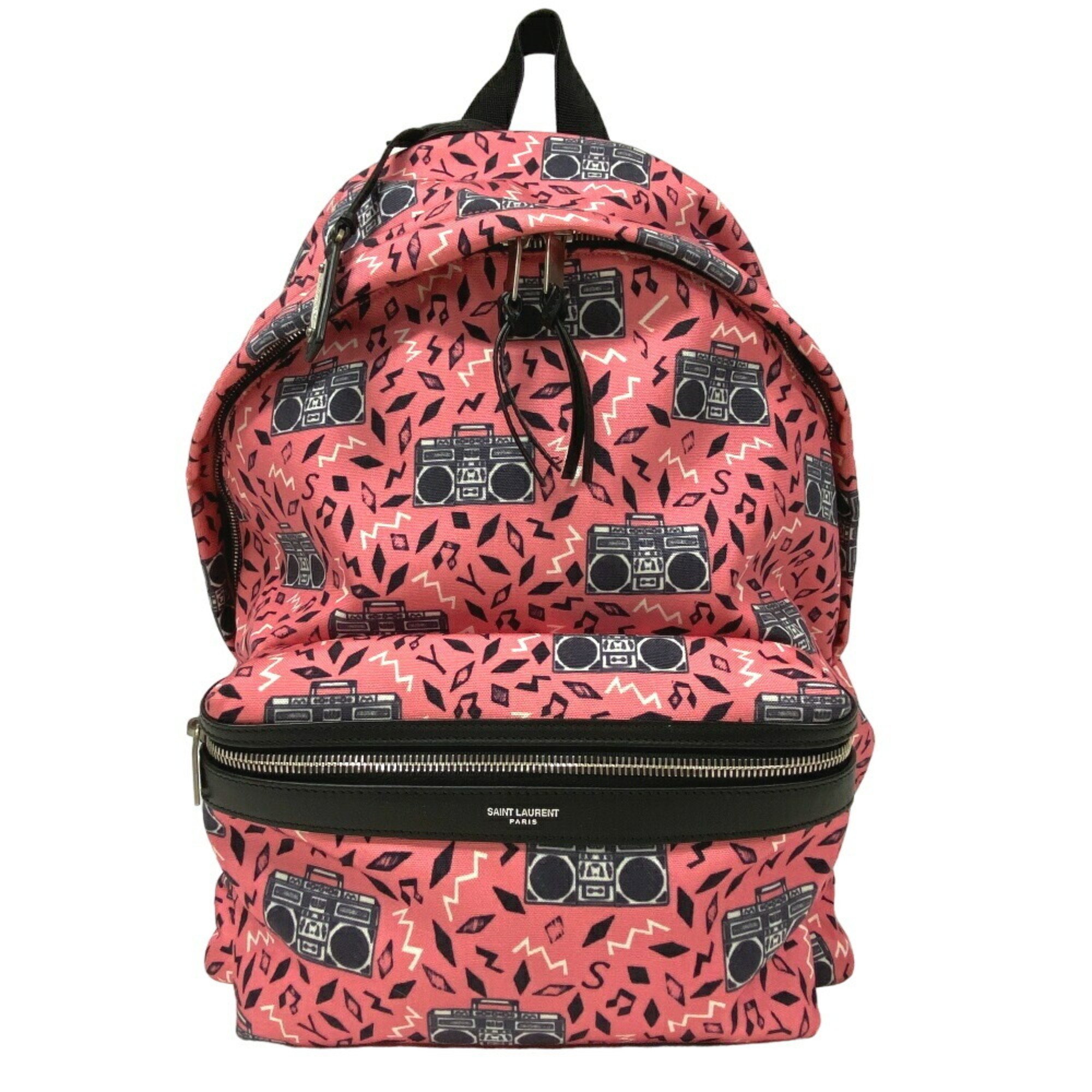 Yves Saint Laurent SAINT LAURENT PARIS 534967 City Backpack/Daypack Pink Women's