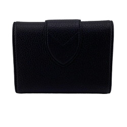 LOUIS VUITTON M80300 Portefeuille LV Pont Neuf Compact Tri-fold Wallet Black Women's