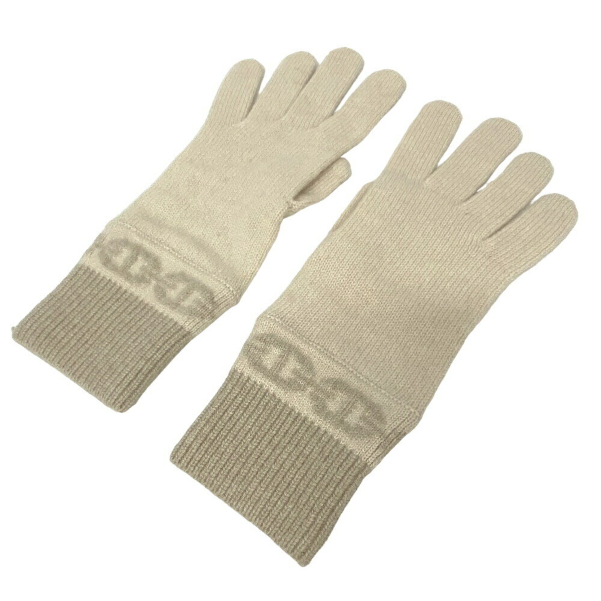 HERMES Chaine d'Ancre gloves, beige, for women