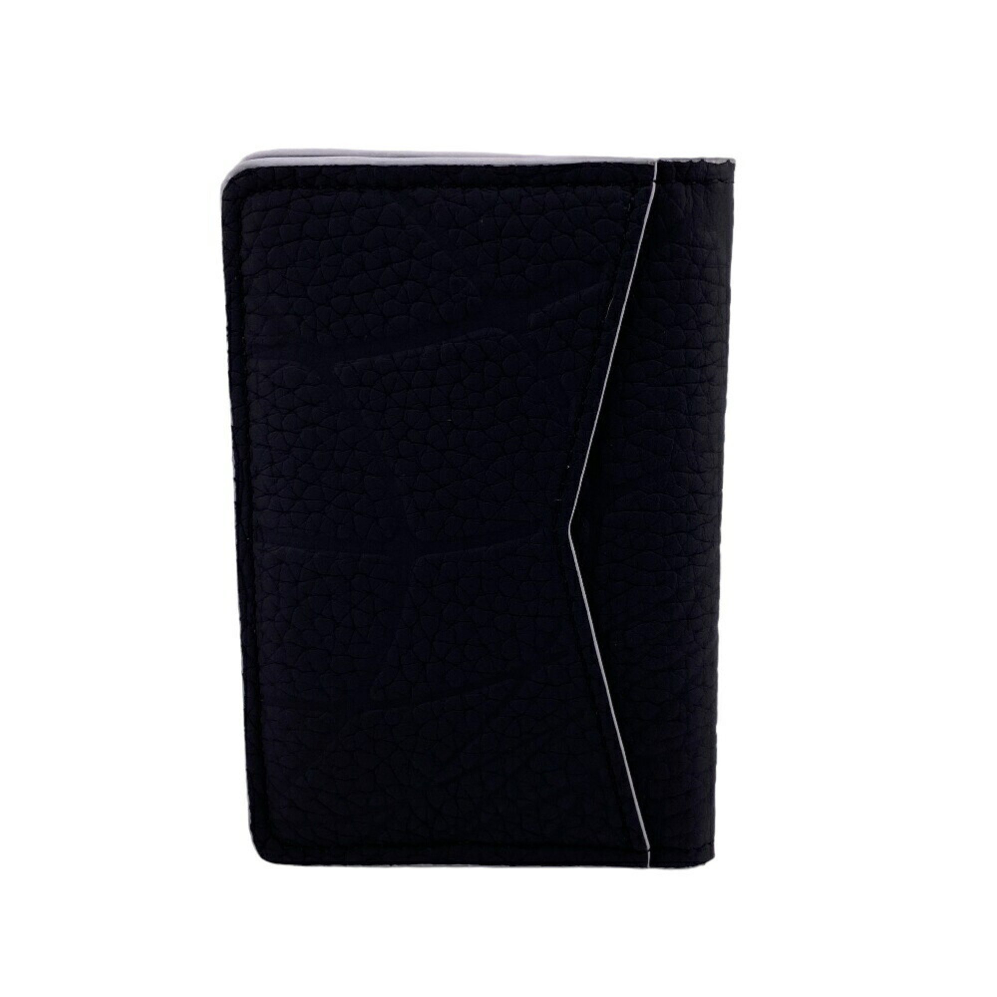 LOUIS VUITTON M81732 Organizer de Poche Taurillon Card Case Black Men's