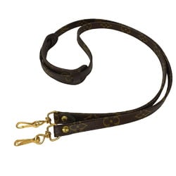 LOUIS VUITTON Louis Vuitton Monogram Shoulder Strap Brown Women's