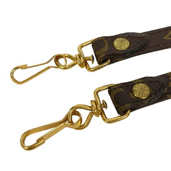 LOUIS VUITTON Louis Vuitton Monogram Shoulder Strap Brown Women's