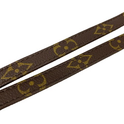 LOUIS VUITTON Louis Vuitton Monogram Shoulder Strap Brown Women's