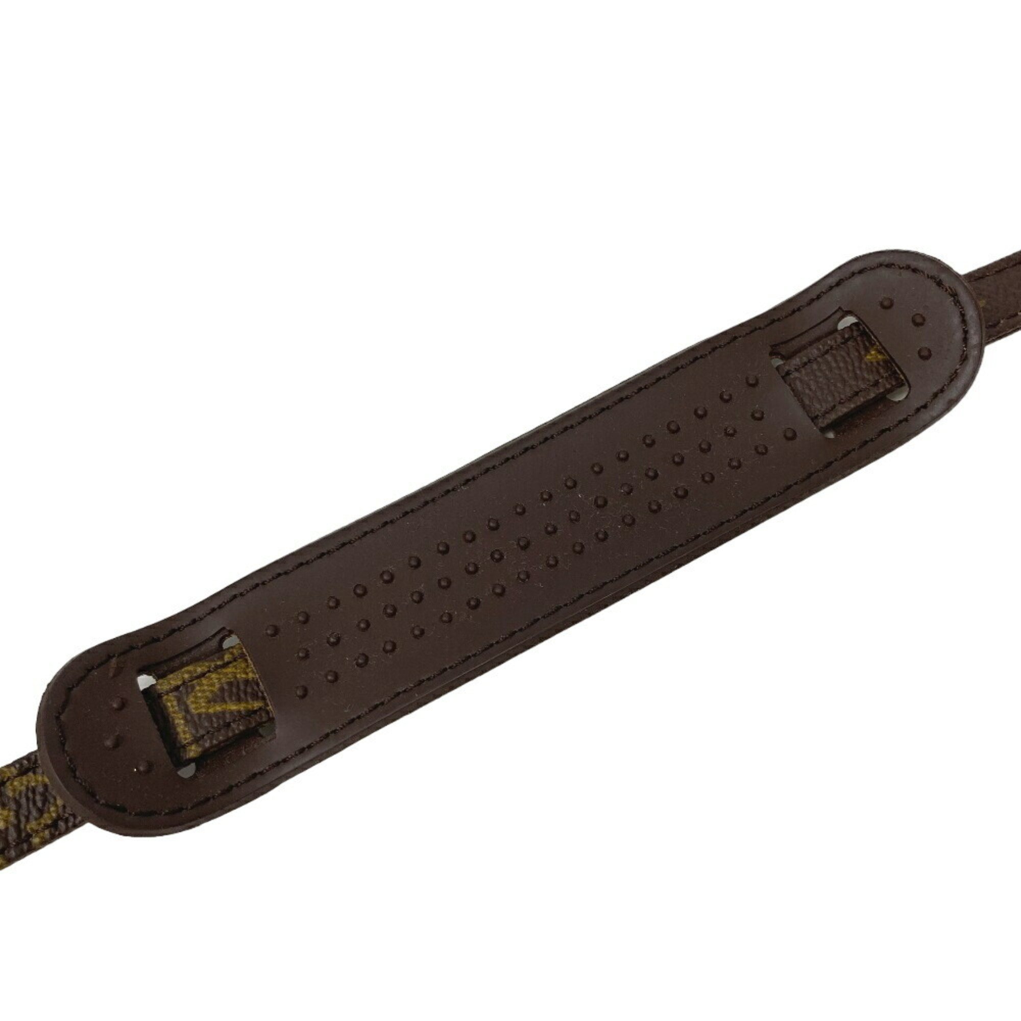 LOUIS VUITTON Louis Vuitton Monogram Shoulder Strap Brown Women's