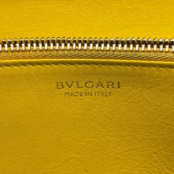 BVLGARI Bvlgari Serpenti Long Wallet Yellow Women's