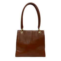 Salvatore Ferragamo Gancini handbag brown for women