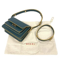 MARNI Trunk Shoulder Bag Green Women's