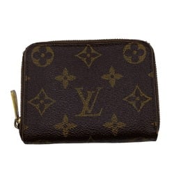 LOUIS VUITTON M60067 Zippy Coin Purse Monogram Case Brown Unisex