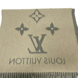 LOUIS VUITTON Louis Vuitton Echarpe Reykjavik Scarf Muffler Grey Women's