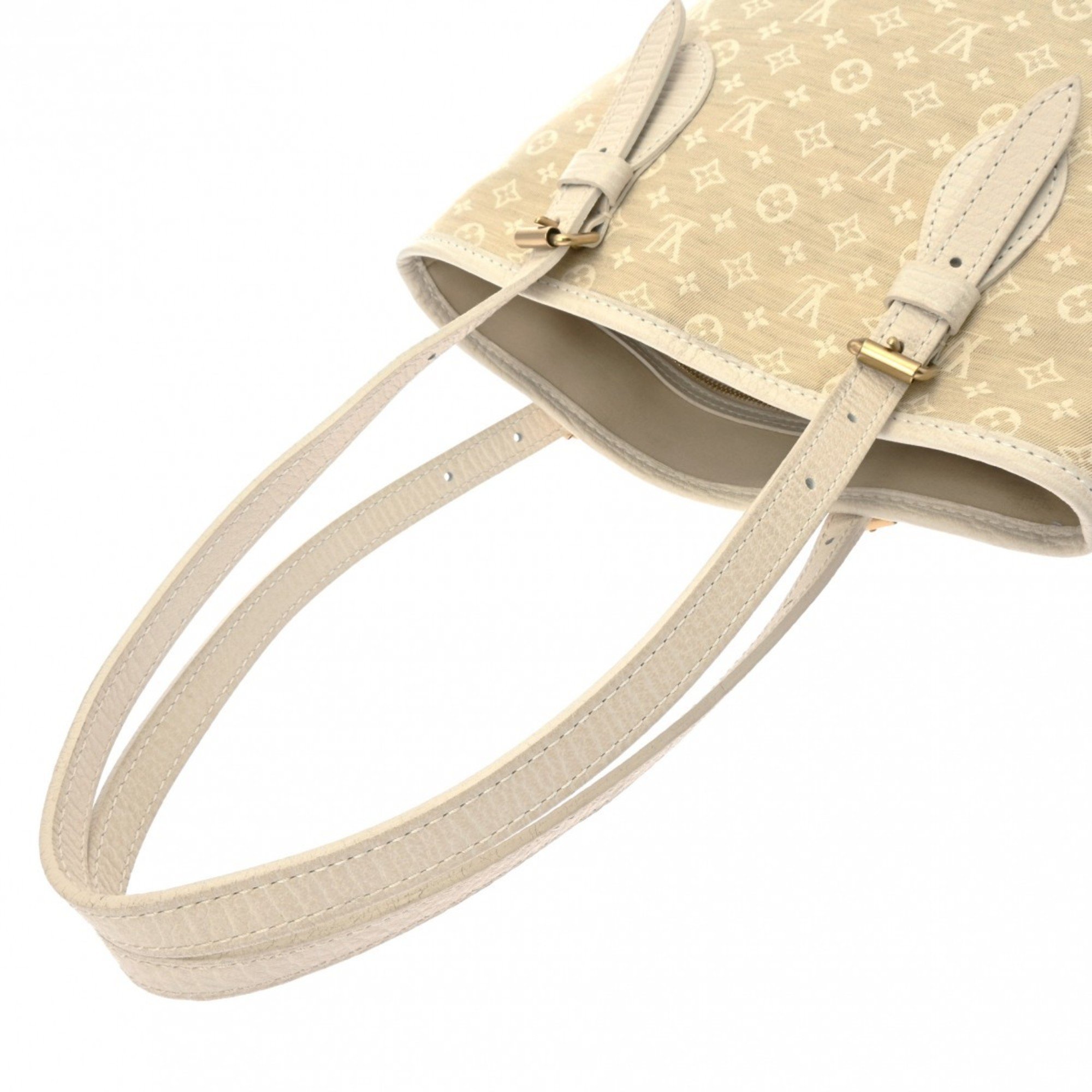 LOUIS VUITTON Louis Vuitton Monogram Run Bucket PM Dune M95316 Women's Canvas/Leather Handbag