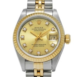 ROLEX Rolex Datejust 10P Diamond 69173G Ladies Watch Automatic