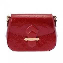 LOUIS VUITTON Vernis Bellflower GM Rouge Grenadine M91728 Women's Monogram Shoulder Bag