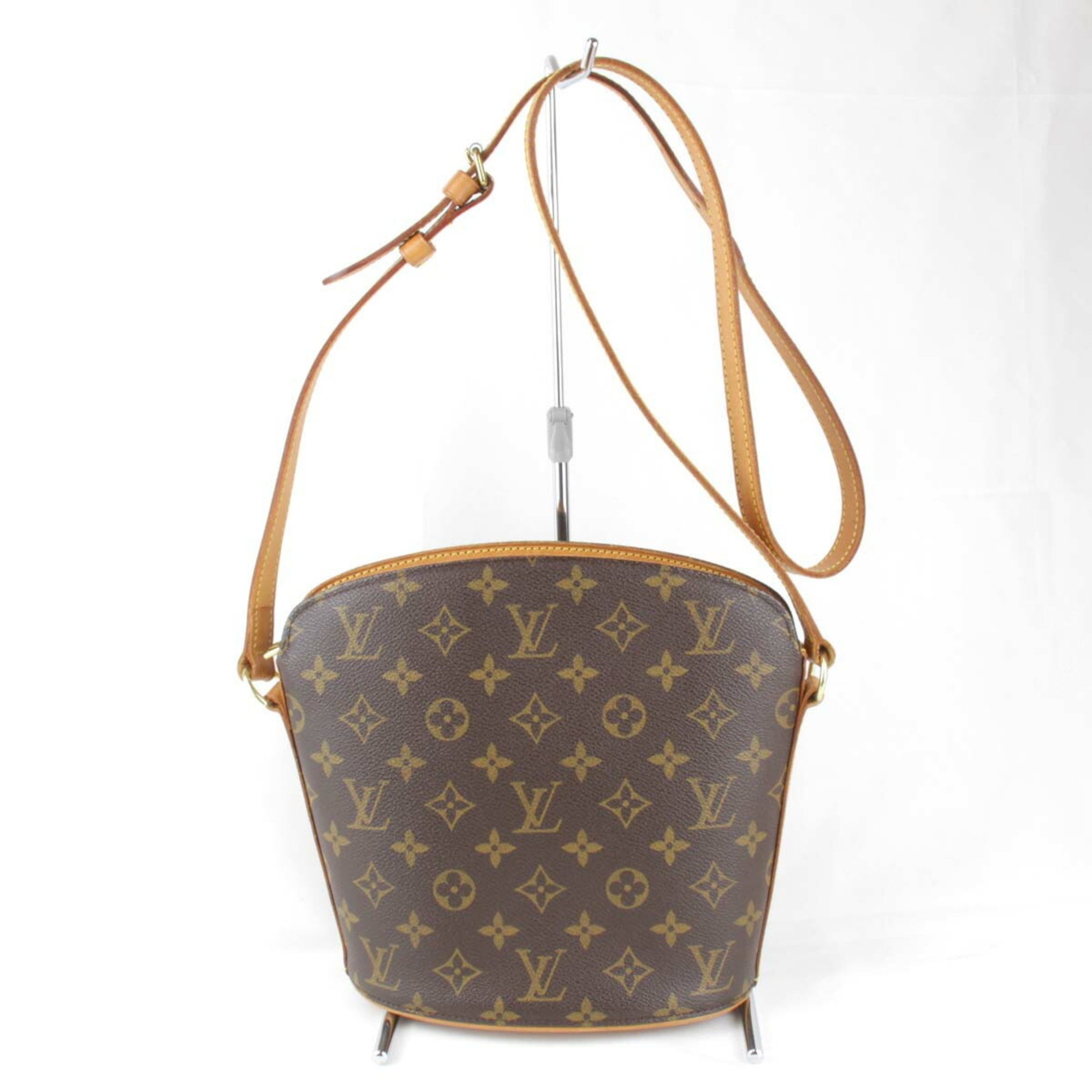 LOUIS VUITTON Louis Vuitton Drouot M51290 Shoulder Bag Monogram Canvas Women's