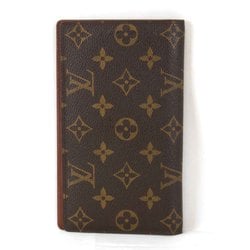 LOUIS VUITTON Louis Vuitton Agenda Horizontal R20008 Notebook Cover Monogram Canvas Brown Women's