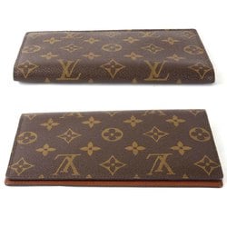 LOUIS VUITTON Louis Vuitton Agenda Horizontal R20008 Notebook Cover Monogram Canvas Brown Women's