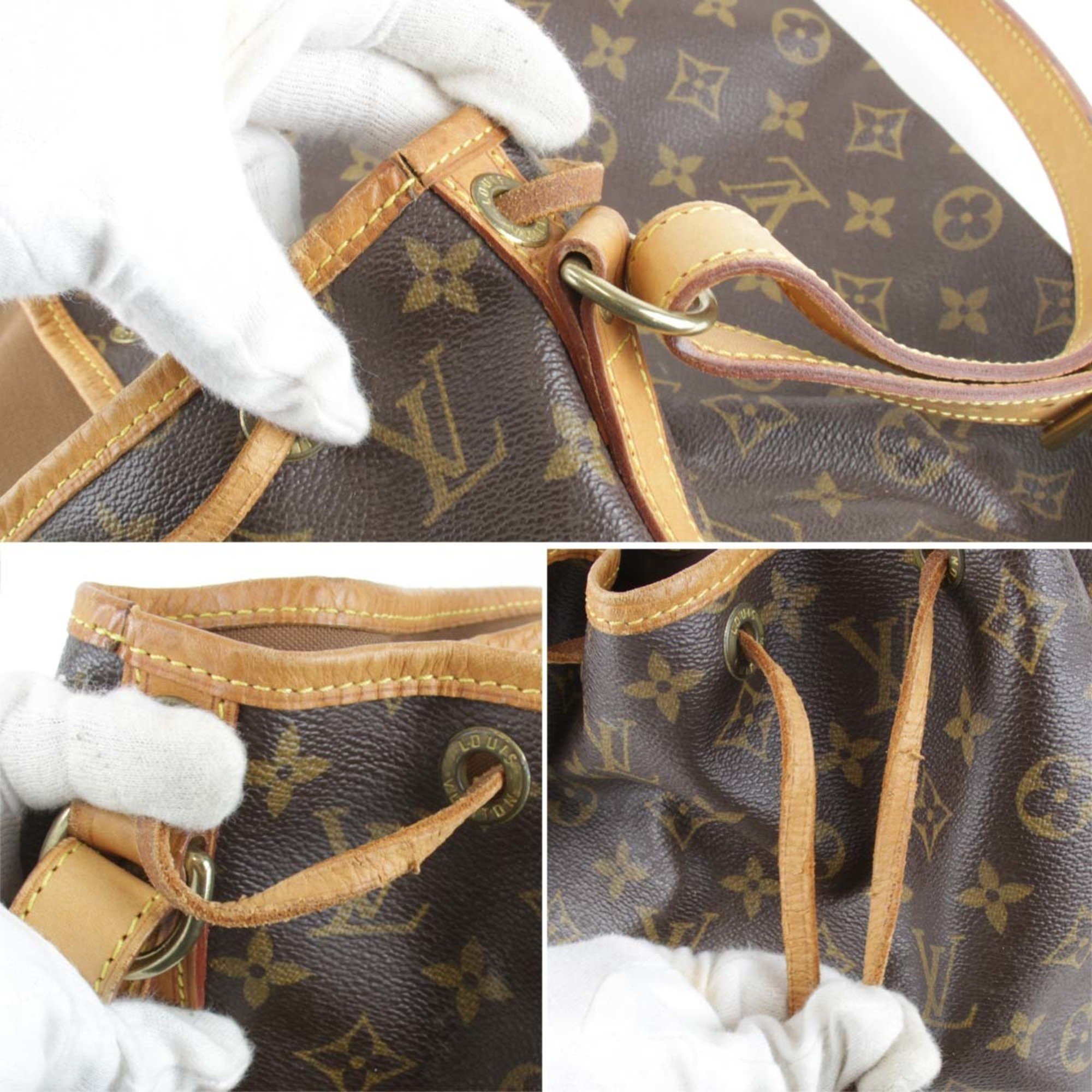 LOUIS VUITTON Louis Vuitton Petit Noe M40818 Shoulder Bag Monogram Canvas Women's