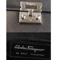 Salvatore Ferragamo Bag Leather Black Women's