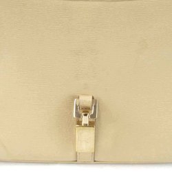 GUCCI Jackie 002.1068 2404 Handbag Leather Beige Women's