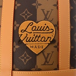 LOUIS VUITTON Louis Vuitton Monogram Stripe Randonne LV x NIGO Collaboration Brown M45968 Men's Canvas Shoulder Bag