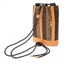 LOUIS VUITTON Louis Vuitton Monogram Stripe Randonne LV x NIGO Collaboration Brown M45968 Men's Canvas Shoulder Bag