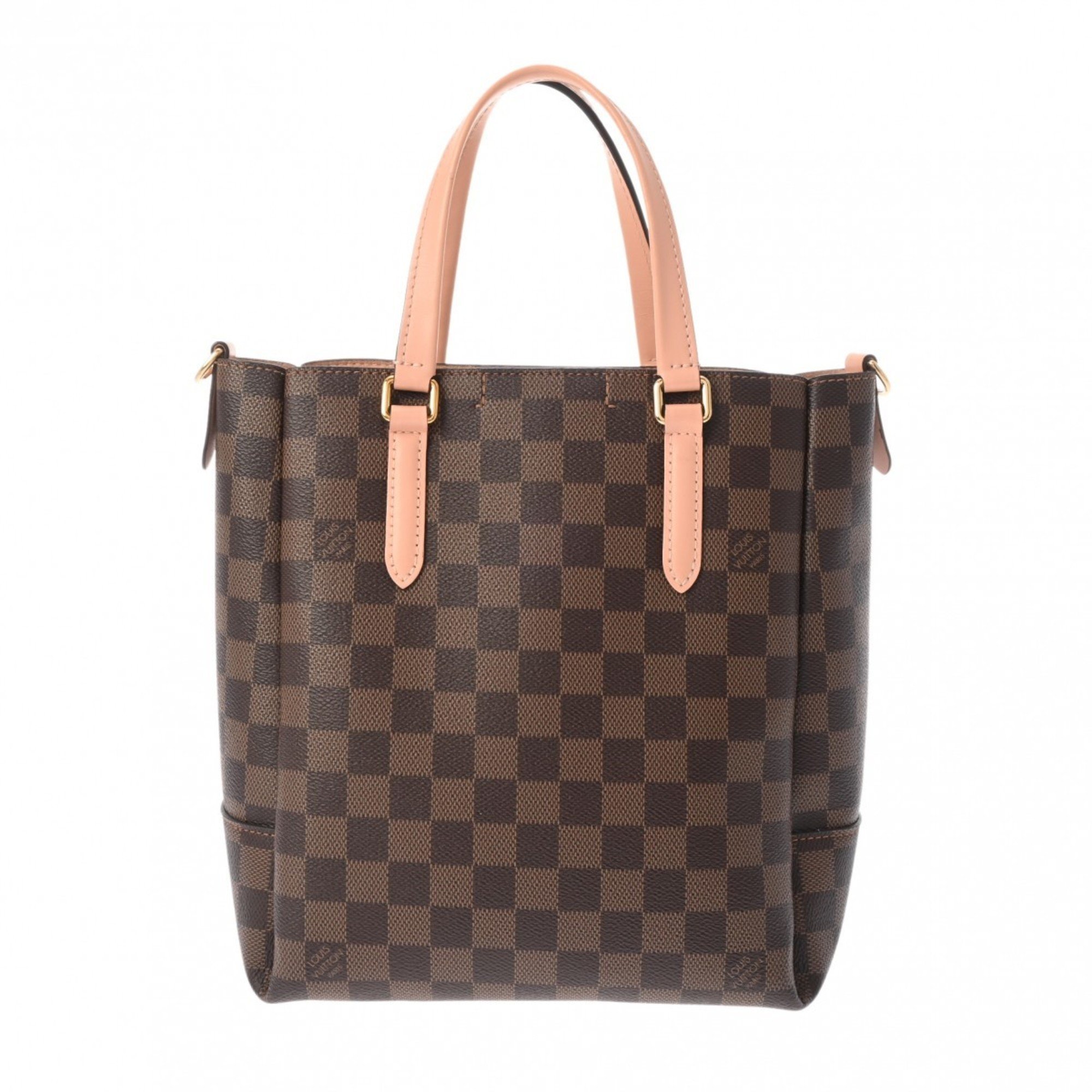 LOUIS VUITTON Damier Belmont NV BB Venus N60297 Women's Canvas Tote Bag