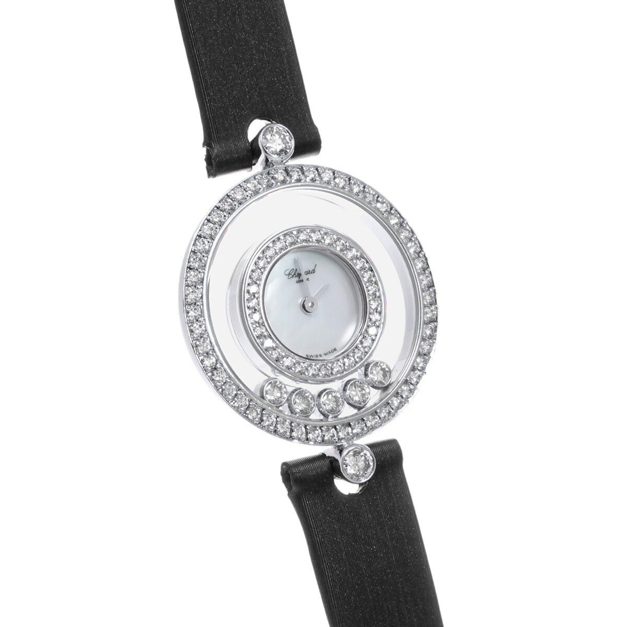 CHOPARD Chopard Happy Diamond 5P Double Bezel 4097/1 Ladies Watch Quartz