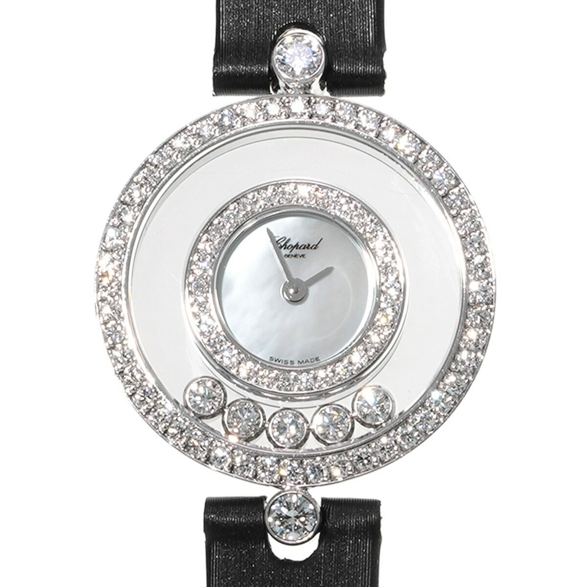 CHOPARD Chopard Happy Diamond 5P Double Bezel 4097/1 Ladies Watch Quartz