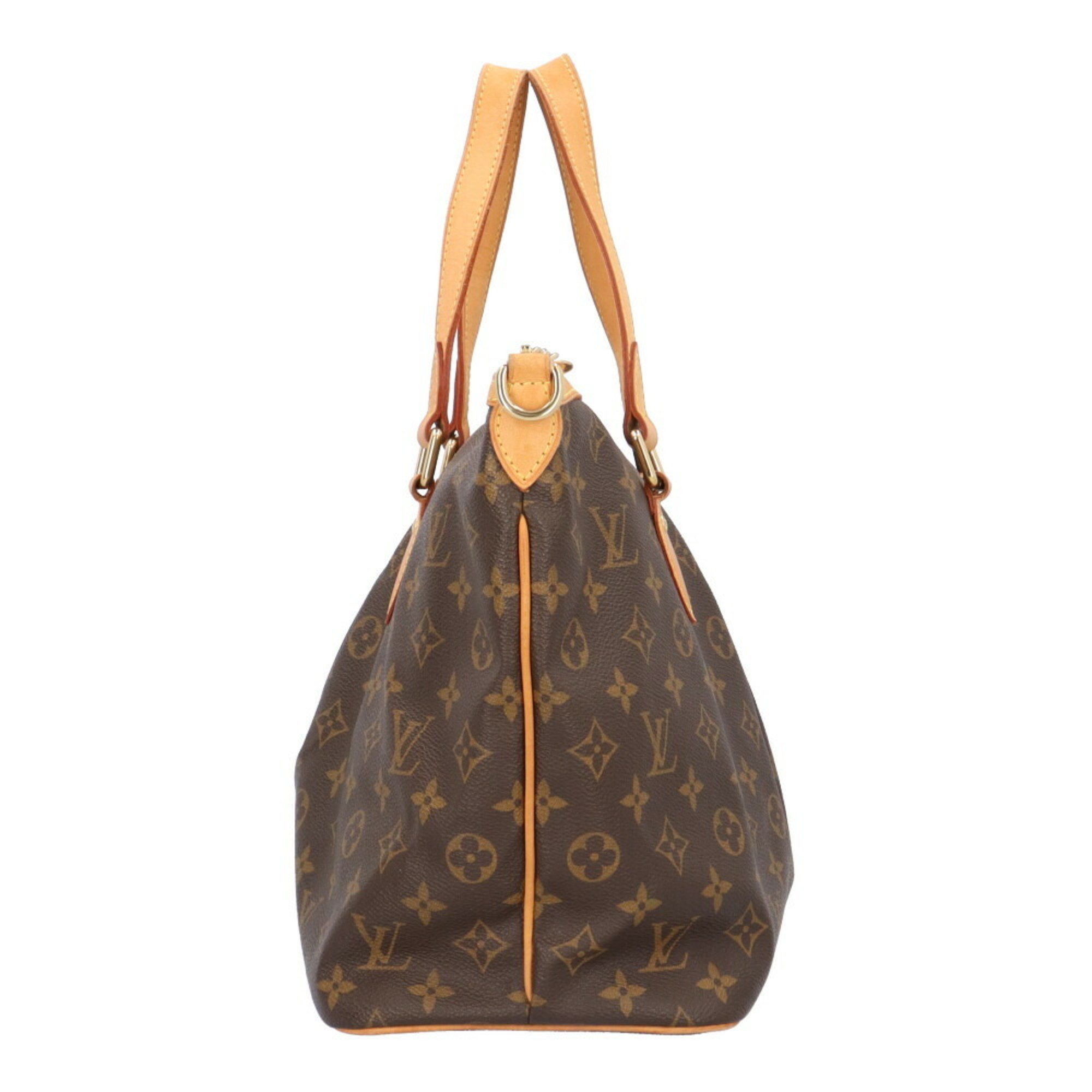 Louis Vuitton Palermo PM Monogram Shoulder Bag Canvas M40145 Brown Women's LOUIS VUITTON 2way BRB02670000009421