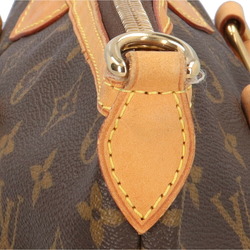 Louis Vuitton Palermo PM Monogram Shoulder Bag Canvas M40145 Brown Women's LOUIS VUITTON 2way BRB02670000009421