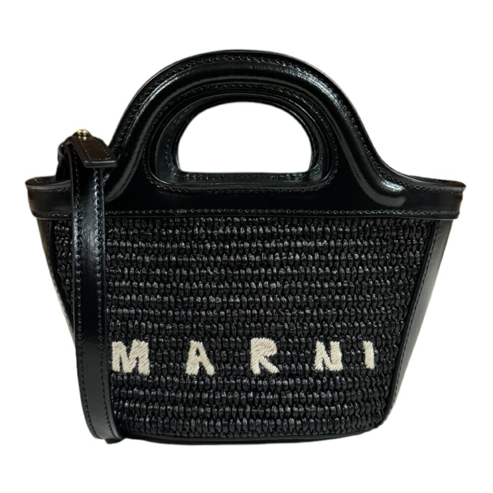 MARNI Shoulder Bag Nylon BMMP0067Q0 P3860 Black Women's