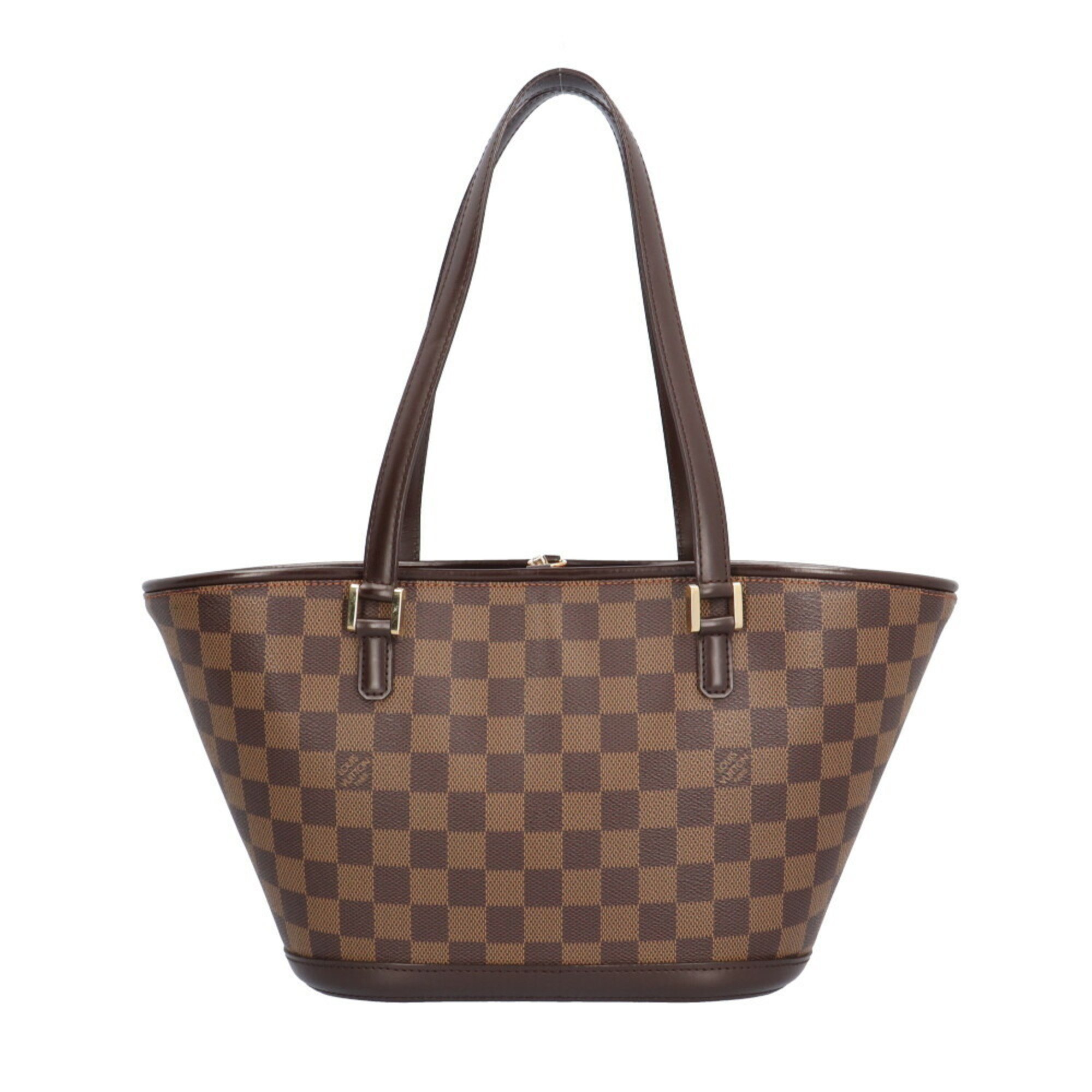 Louis Vuitton Manosque PM Damier Shoulder Bag Canvas N51121 Brown Women's LOUIS VUITTON