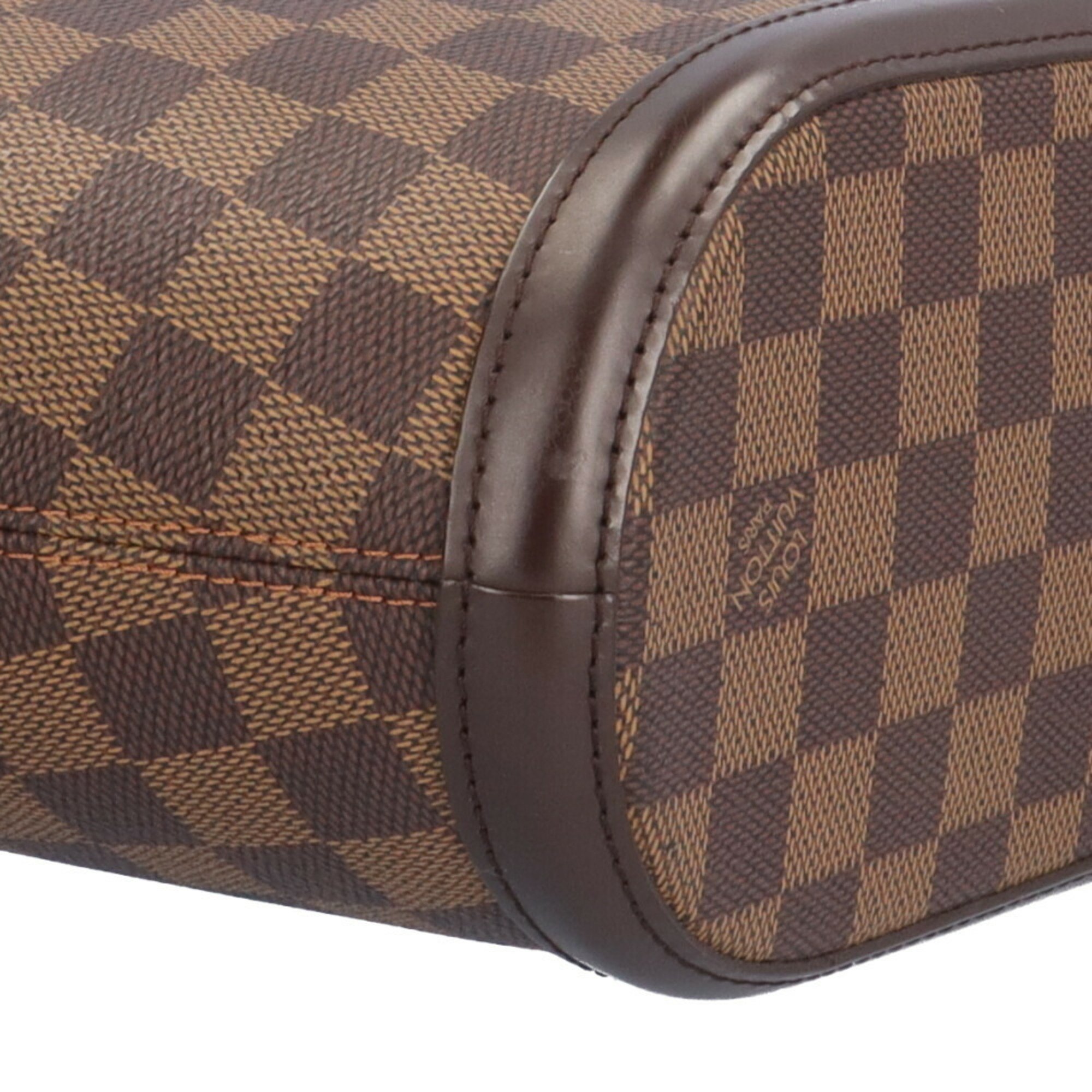 Louis Vuitton Manosque PM Damier Shoulder Bag Canvas N51121 Brown Women's LOUIS VUITTON