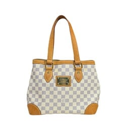 Louis Vuitton Hampstead PM Damier Azur Shoulder Bag Canvas N51207 White Women's LOUIS VUITTON