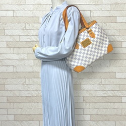 Louis Vuitton Hampstead PM Damier Azur Shoulder Bag Canvas N51207 White Women's LOUIS VUITTON