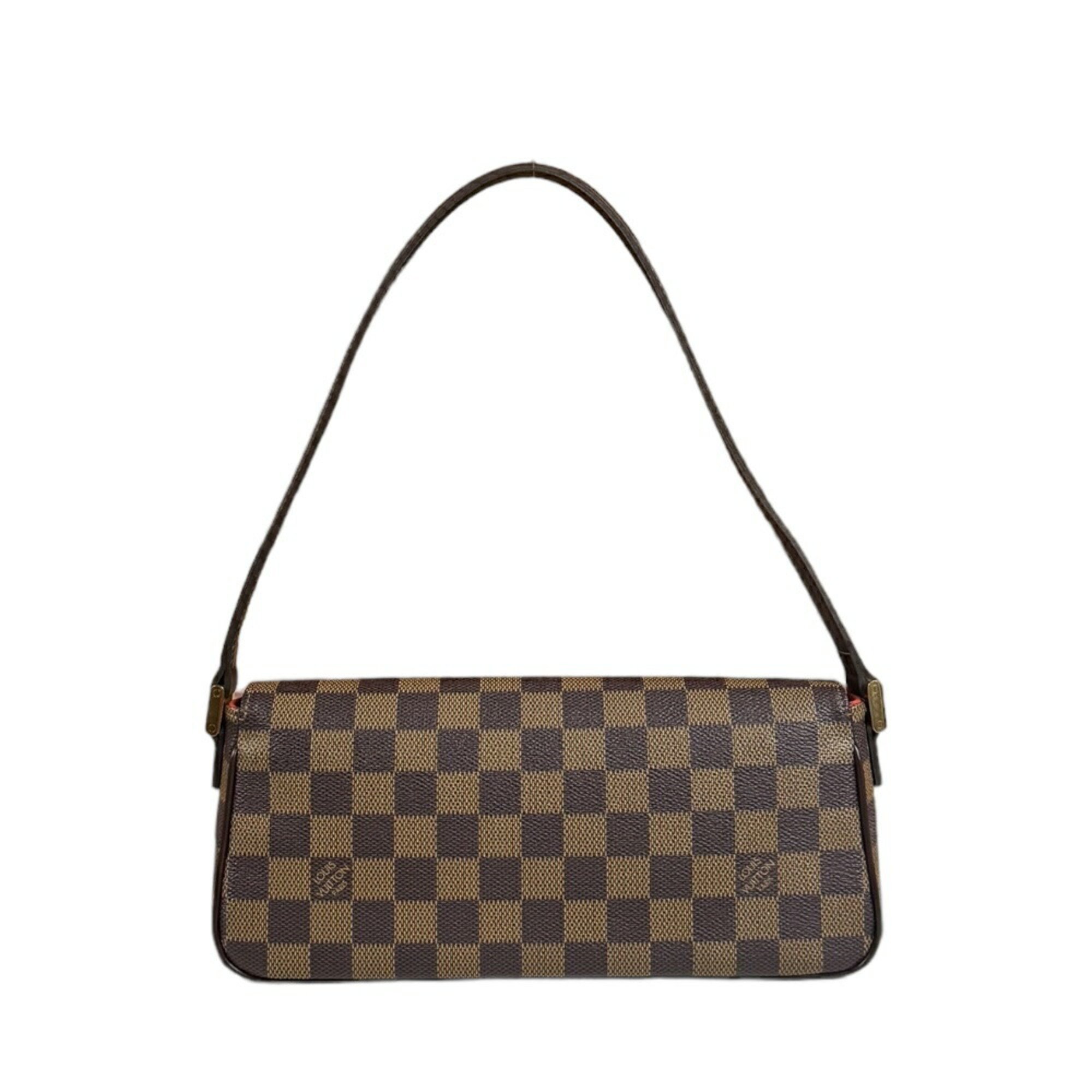 Louis Vuitton Recoleta Damier Shoulder Bag Canvas N51299 Brown Women's LOUIS VUITTON