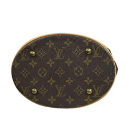 Louis Vuitton Bucket PM Monogram Shoulder Bag Canvas M42238 Brown Women's LOUIS VUITTON