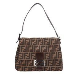 FENDI Mamma Bucket Zucca Shoulder Bag Canvas 26325 Brown Women's