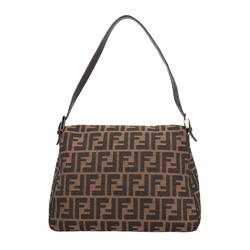 FENDI Mamma Bucket Zucca Shoulder Bag Canvas 26325 Brown Women's