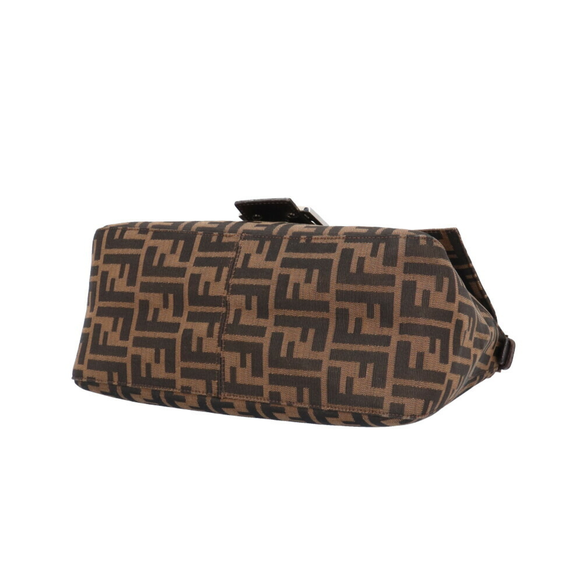 FENDI Mamma Bucket Zucca Shoulder Bag Canvas 26325 Brown Women's