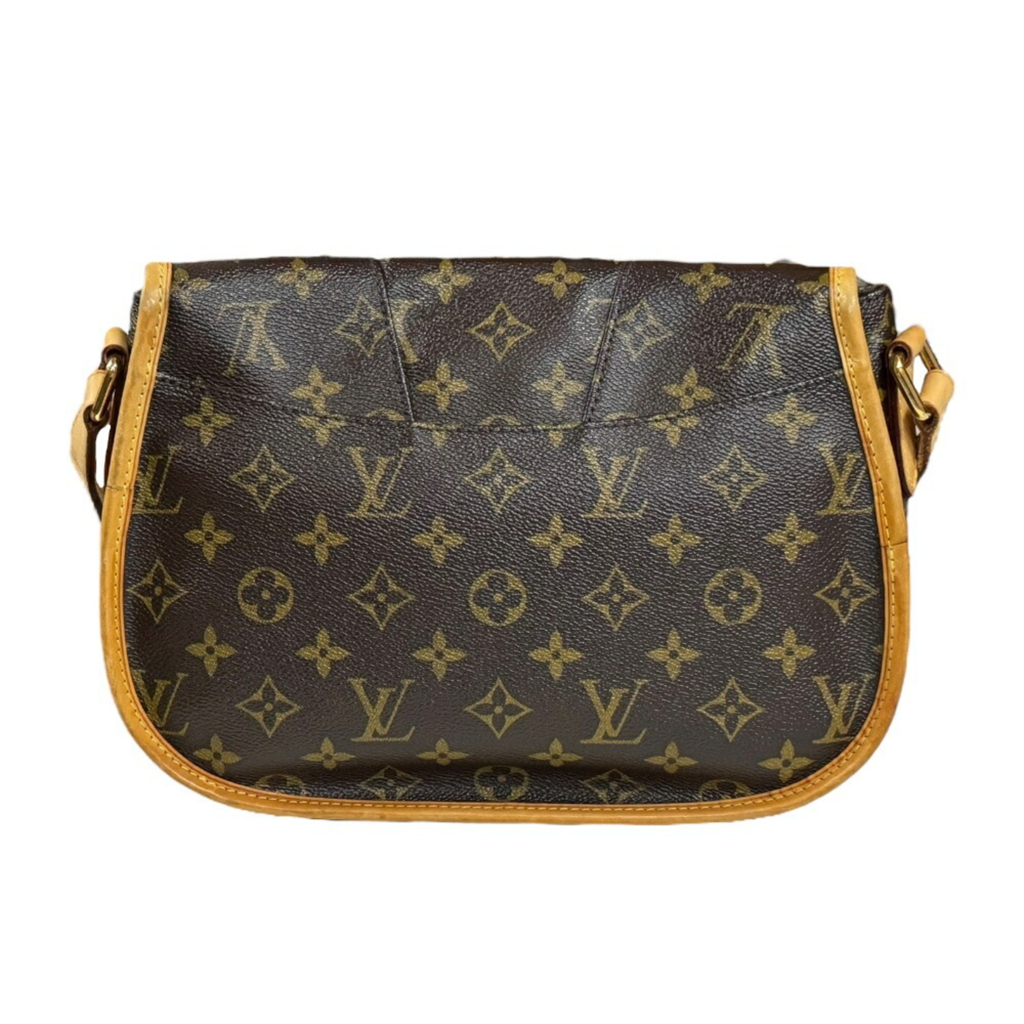 Louis Vuitton Menilmontant PM Monogram Shoulder Bag Canvas M40474 Brown Women's LOUIS VUITTON