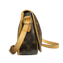 Louis Vuitton Menilmontant PM Monogram Shoulder Bag Canvas M40474 Brown Women's LOUIS VUITTON