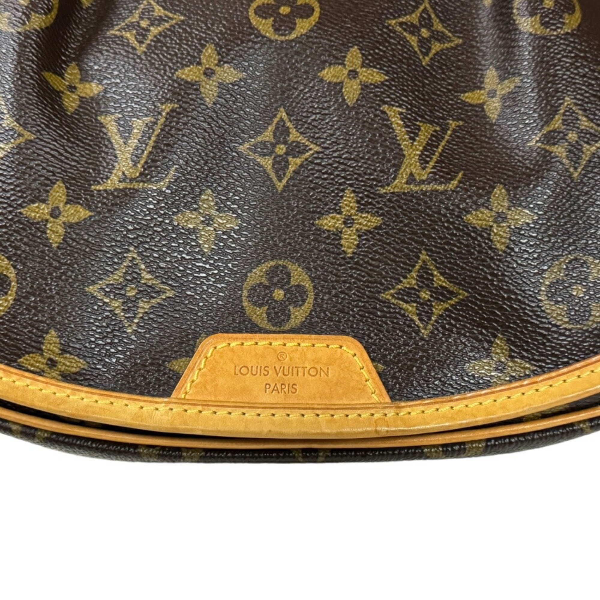 Louis Vuitton Menilmontant PM Monogram Shoulder Bag Canvas M40474 Brown Women's LOUIS VUITTON