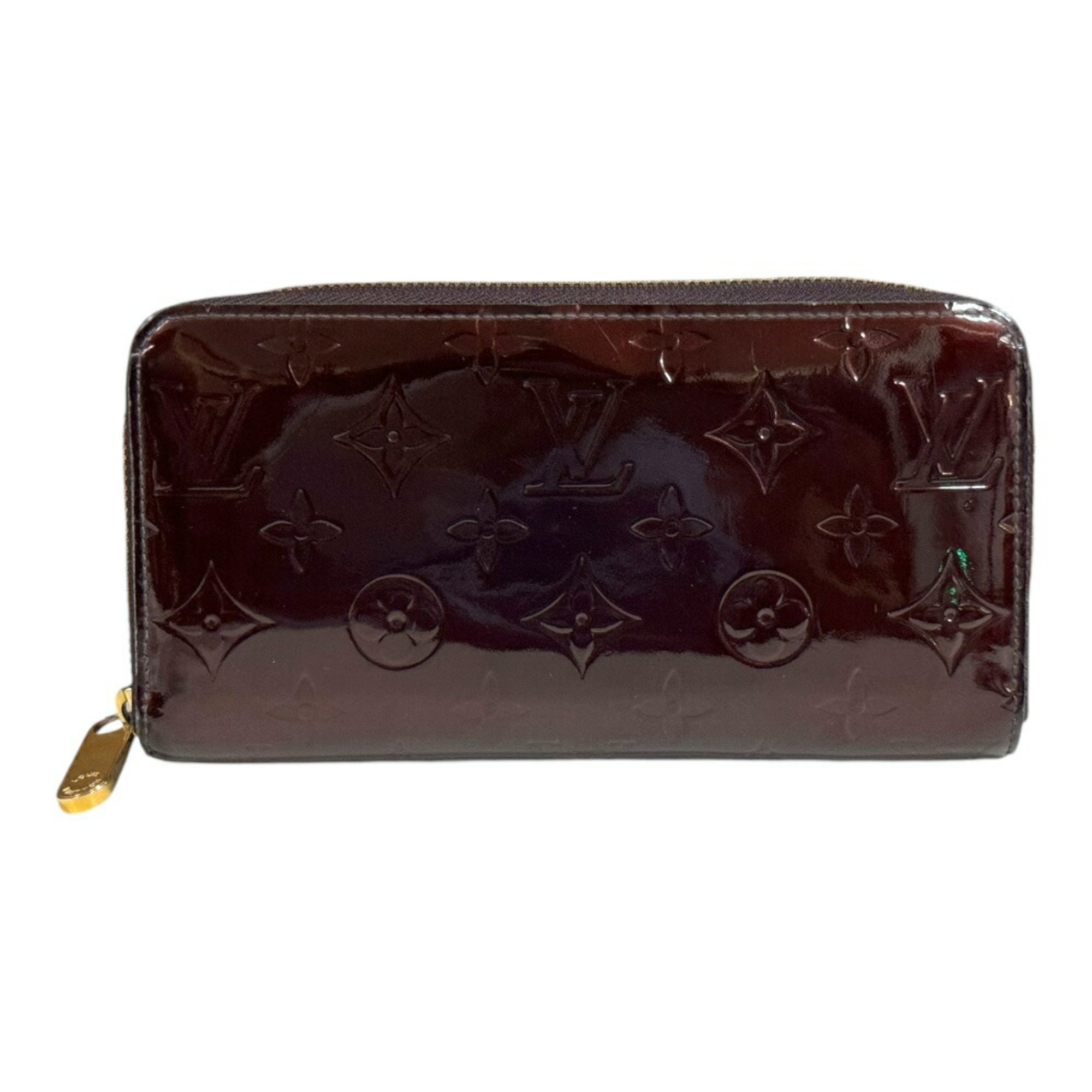 Louis Vuitton Zippy Monogram Vernis Long Wallet M93522 Women's LOUIS VUITTON