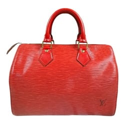 Louis Vuitton Speedy 25 Epi Handbag M43017 Red Women's LOUIS VUITTON