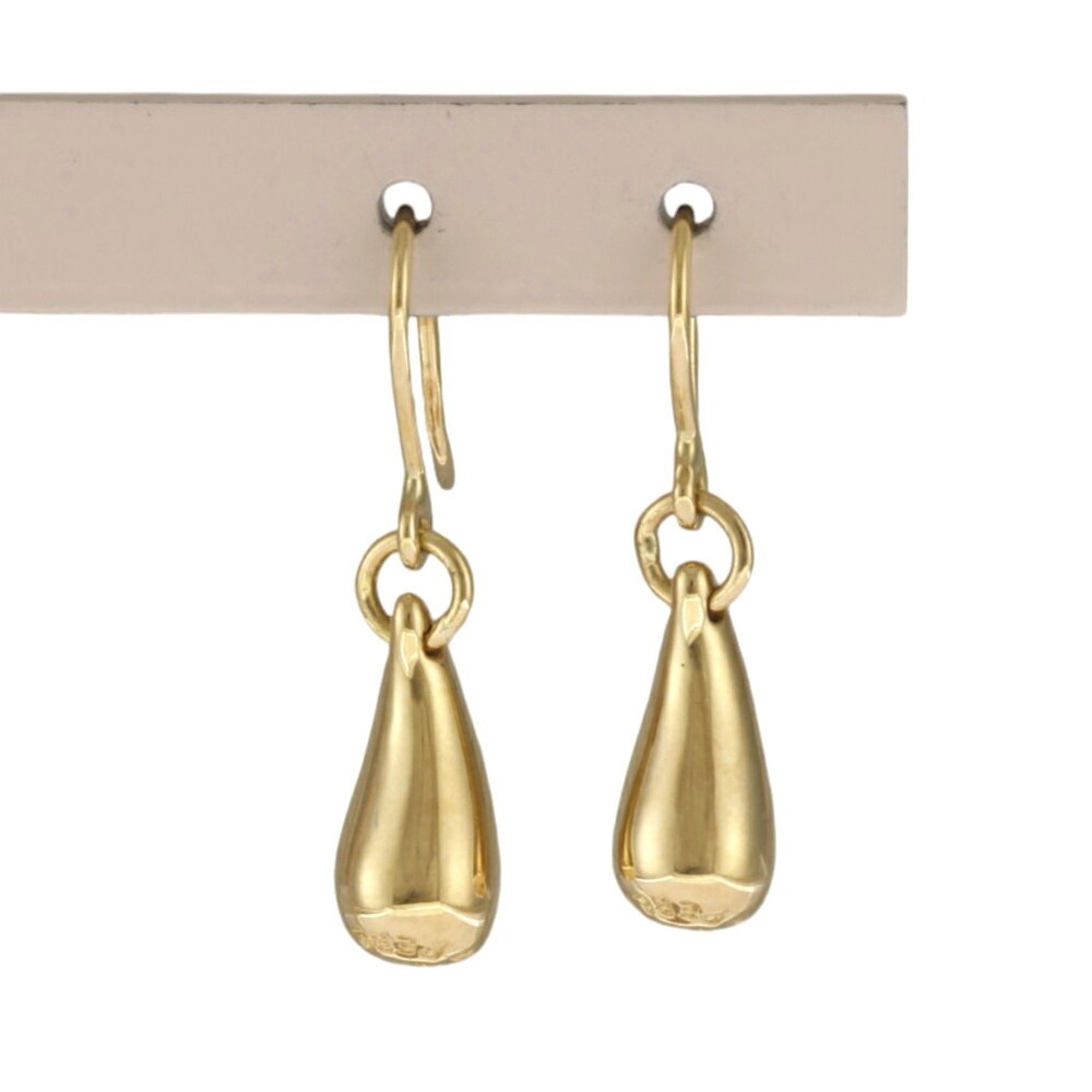 Tiffany teardrop earrings, 18k gold, women's, TIFFANY&Co.