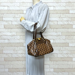 Louis Vuitton Verona PM Damier Handbag Canvas N41117 Brown Women's LOUIS VUITTON