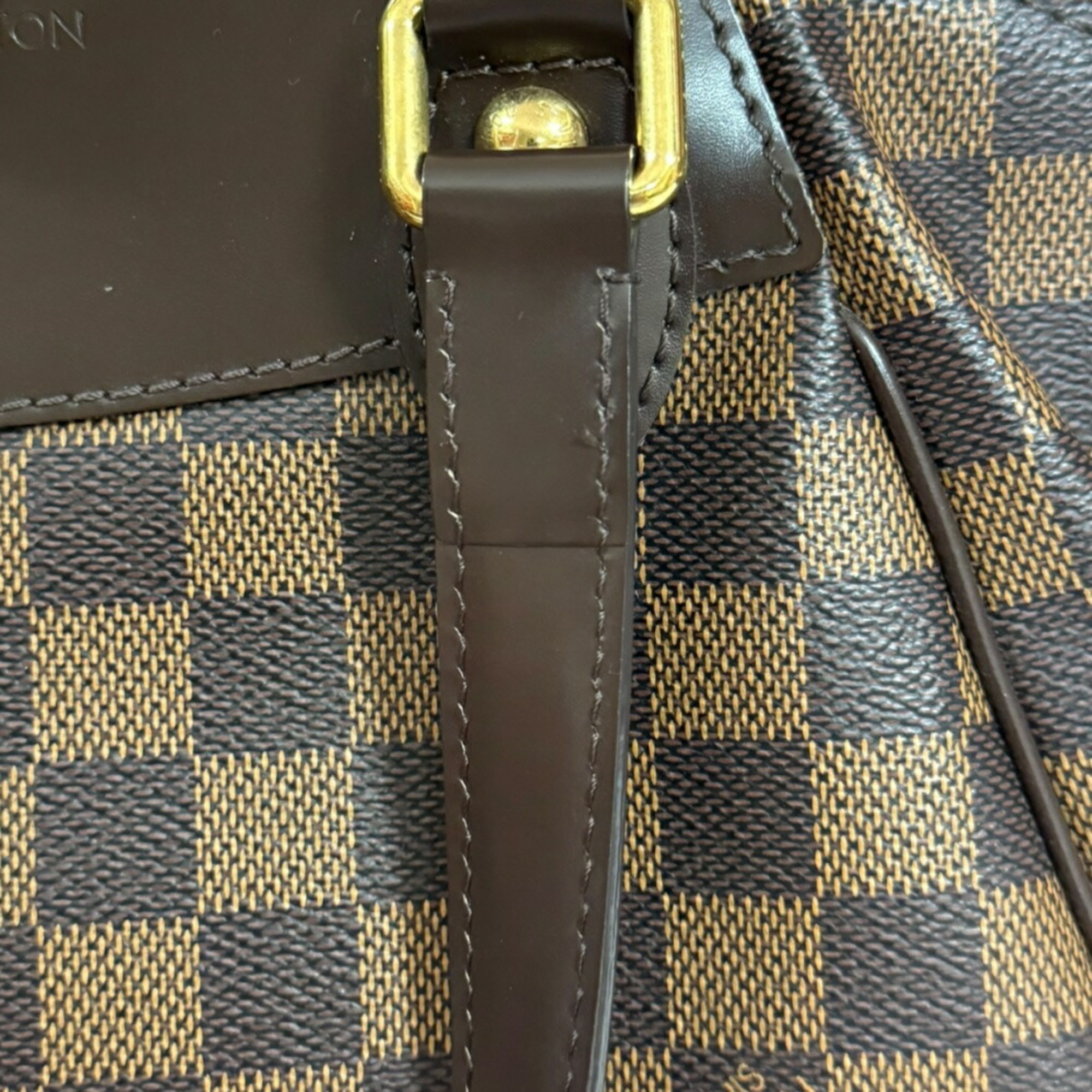 Louis Vuitton Verona PM Damier Handbag Canvas N41117 Brown Women's LOUIS VUITTON