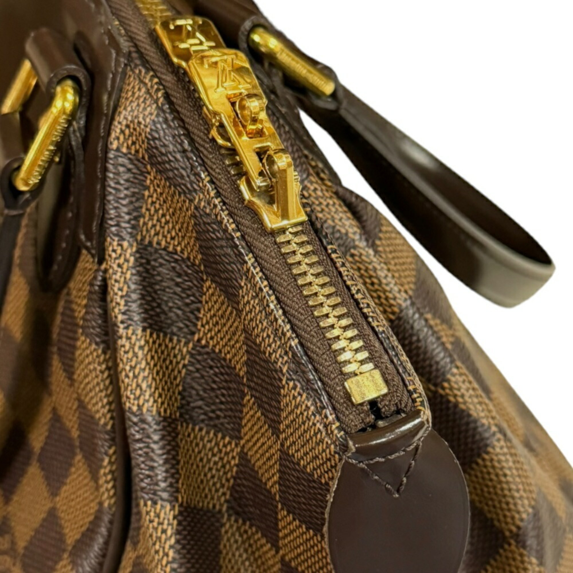 Louis Vuitton Verona PM Damier Handbag Canvas N41117 Brown Women's LOUIS VUITTON